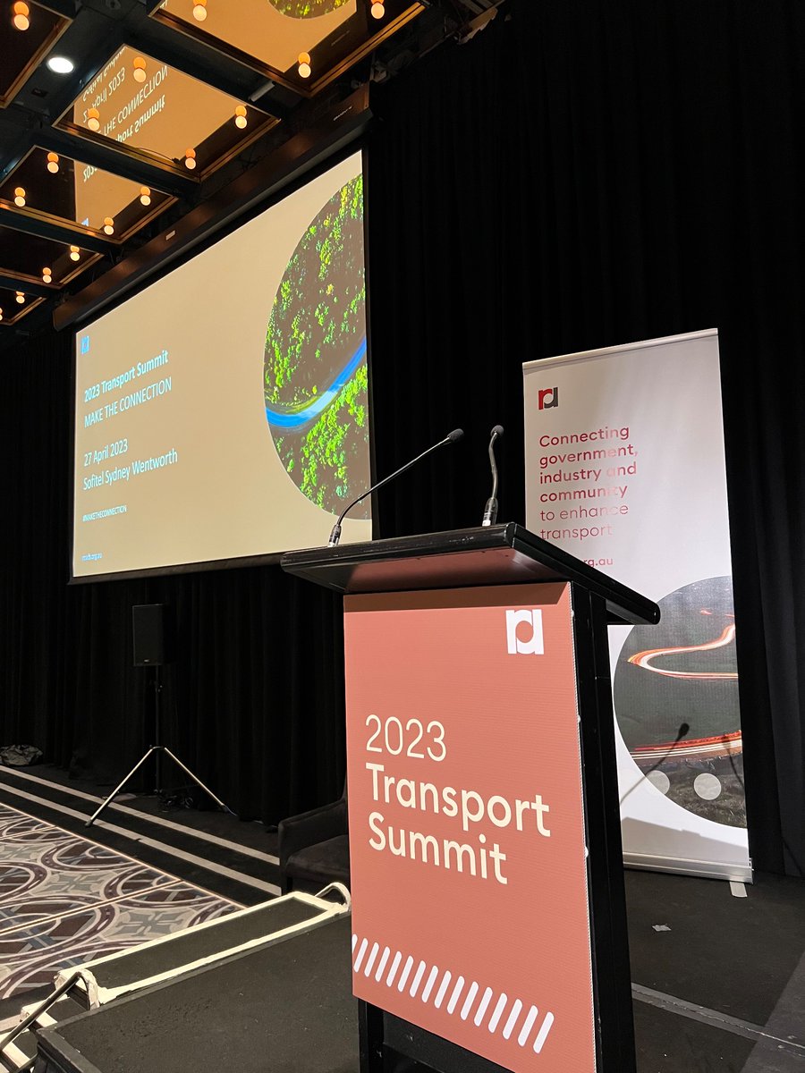 We’re getting ready to #maketheconnection at the <a href="/RoadsAustralia/">Roads Australia</a>  2023 Transport Summit. A big day ahead - and you can follow it all right here.