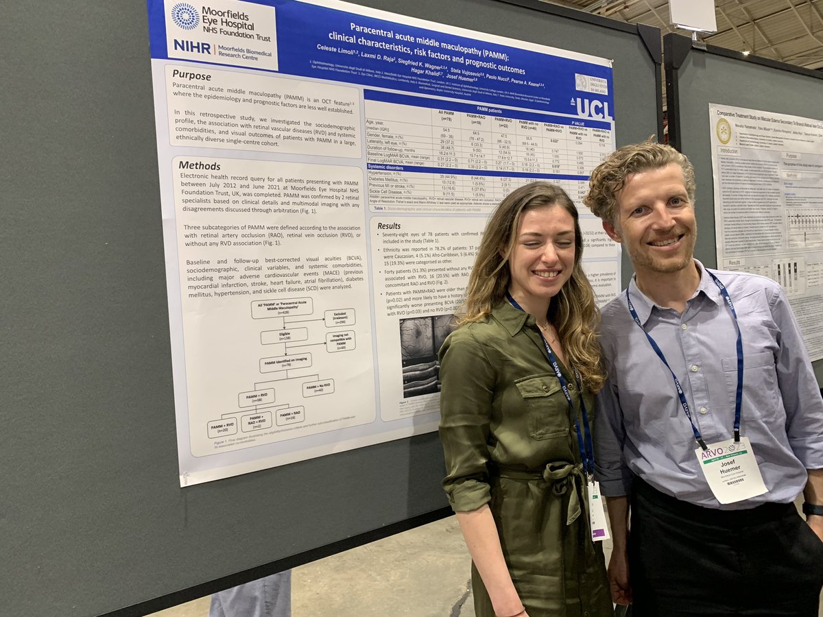 Josef Huemer (@josefhuemer1) on Twitter photo #ARVO is such a treat, so proud of junior collaborators presenting our research on PAMM (well done, <a href="/LimoliCeleste/">Celeste Limoli</a> and Daria Amon) /1 #ARVO is such a treat, so proud of junior collaborators presenting our research on PAMM (well done, <a href="/LimoliCeleste/">Celeste Limoli</a> and Daria Amon) /1