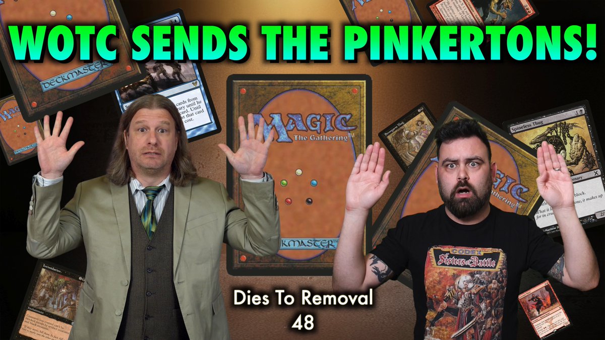 TolarianCollege's tweet photo. New Dies To Removal with @PleasantKenobi is up! Go watch on #tolariancommunitycollege https://t.co/QPUSoiKlIy