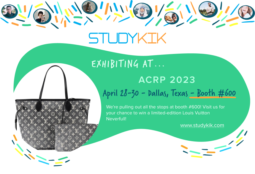 Join us at #ACRP2023 this weekend! Visit us at booth 600 and discover how StudyForms, our latest tech, can help connect the most qualified and engaged patients to your trial. Plus, enter our exclusive Louis Vuitton giveaway!  #clinicaltrials #patientrecruitment #digitalhealth