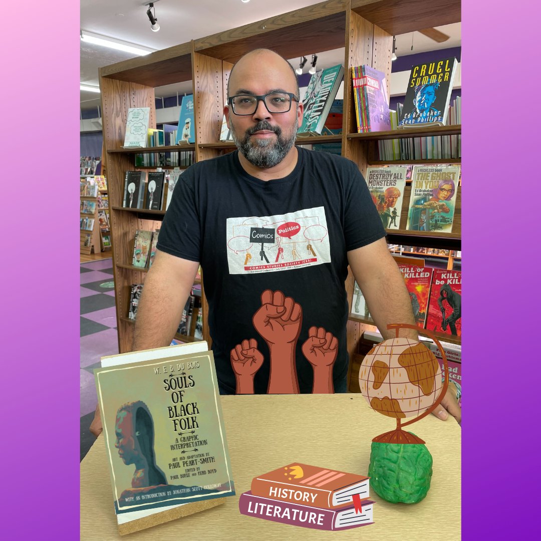 Matt's Pick: W.E.B Du Bois Souls of Black Folk GN written by #webdubois with interiors by @PaulPeartSmith published by #RutgersUniversityPress