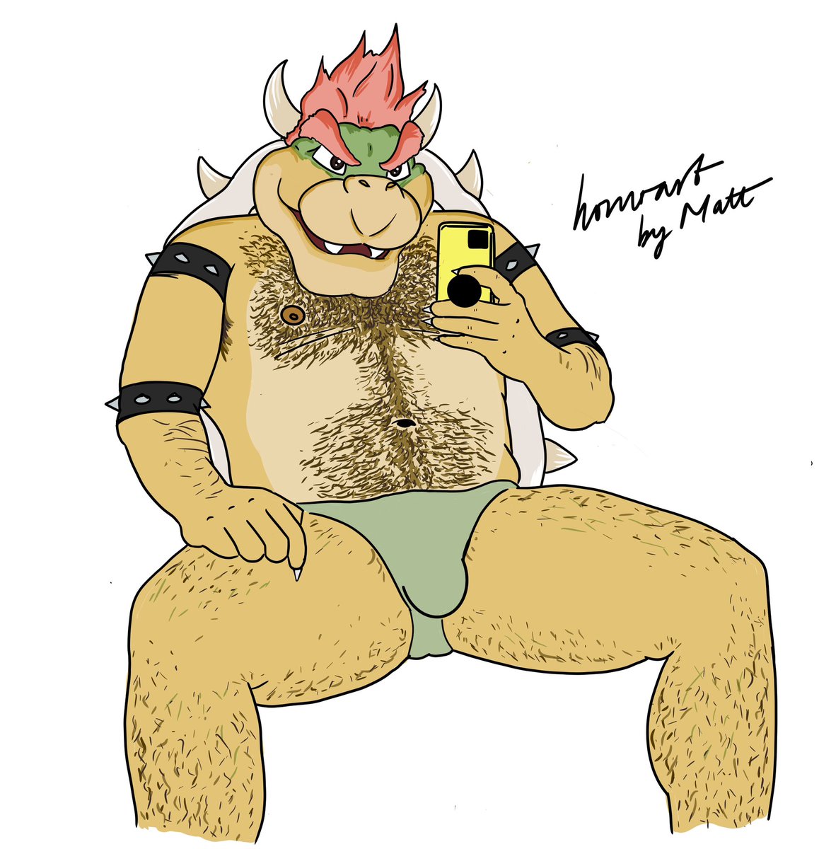 homo_art's tweet photo. #bowser #gaybowser #bearbowser #fanart #gaymariobros https://t.co/0I2yiZC6sb