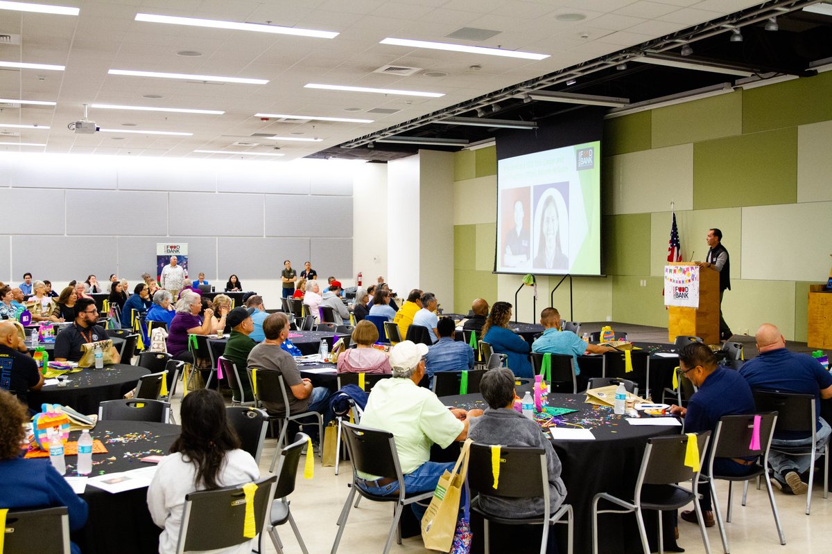 safoodbank's tweet photo. Today, we had the pleasure of hosting our Partner Agency Conference, which brought together partners from our network for a day of learning and engagement at our campus. Thank you to our committed agencies that help us serve over 100,000 neighbors a week. #FightingHungerTogether https://t.co/NI4I9QLvq5