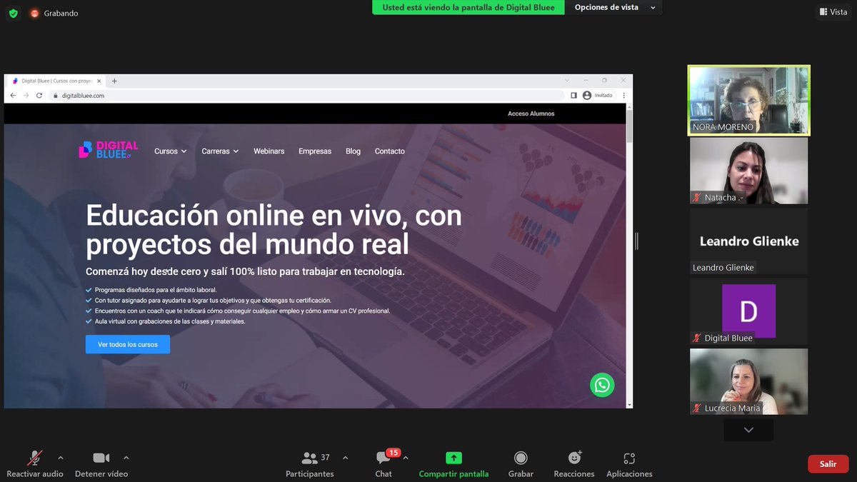 Arrancamossss ! Gracias a #digitalblue por acercarnos esta capacitación en Excel 📊herramienta fundamental para trabajar y tomar decisiones !

Contamos con la participación de mas de 100 jóvenes 😃🚀

#JóvenesXXI