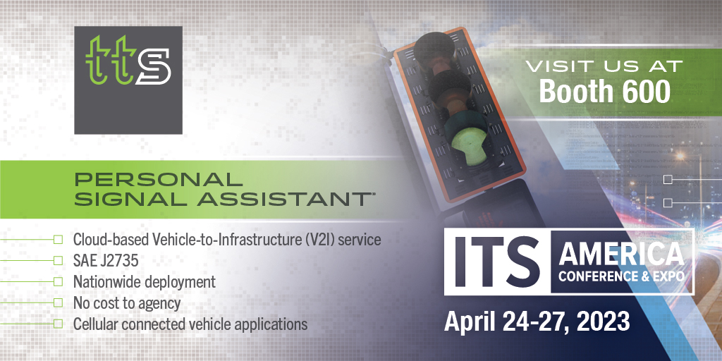 Stop by Booth 600 to learn about our latest #connected #vehicle technology for #V2X consumer applications. #ITSA2023 #ThisIsITS #SmartCities #GovTech #AutoTech