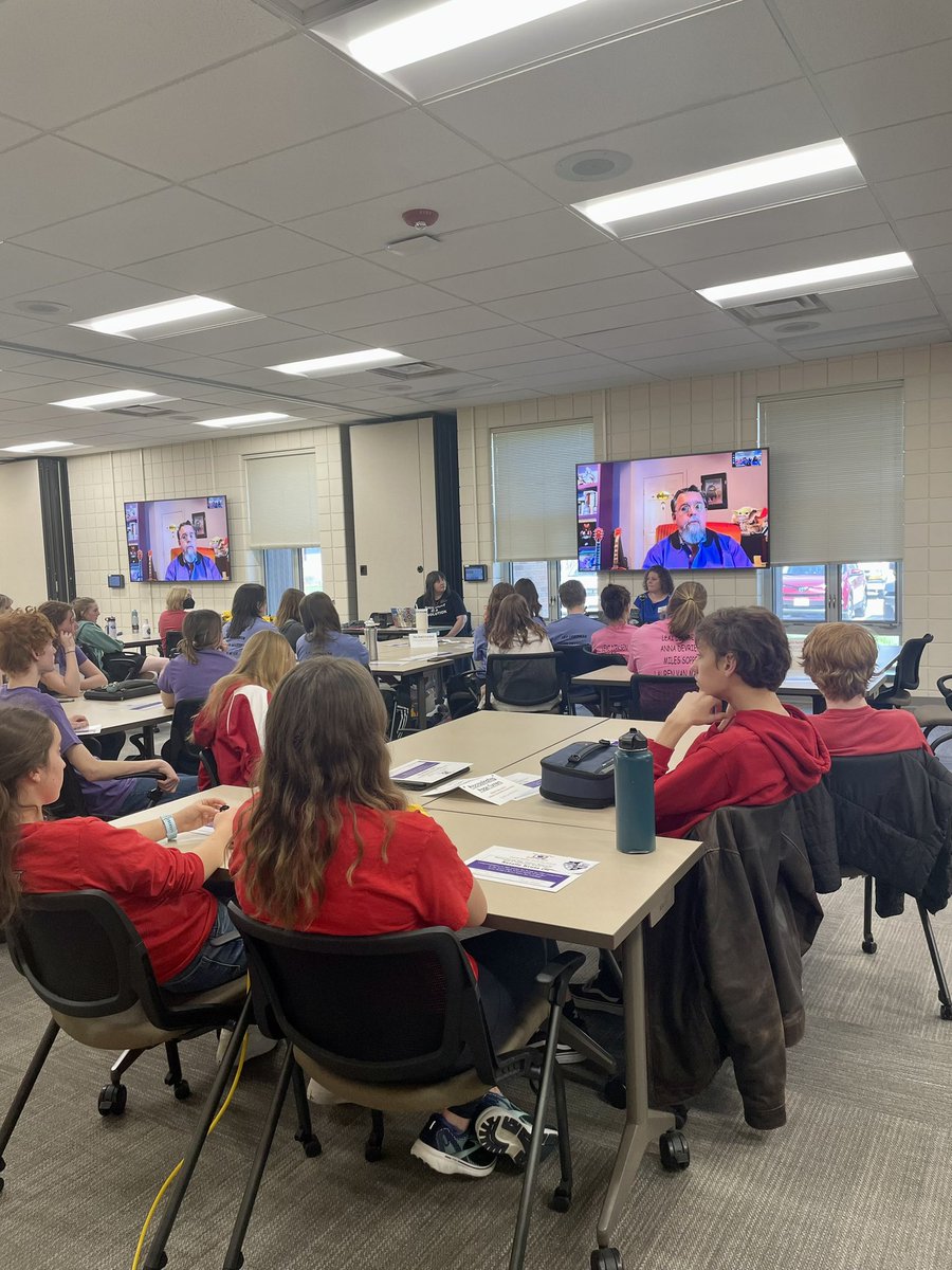 ballardlibrary's tweet photo. Such a fun day! Proud of our battlers - they finished fourth - the best finish for any Ballard HS battle of the books team! Way to raise the bar! @centralriversaea #IHSBOB2023 https://t.co/MyAQ0qaHJl