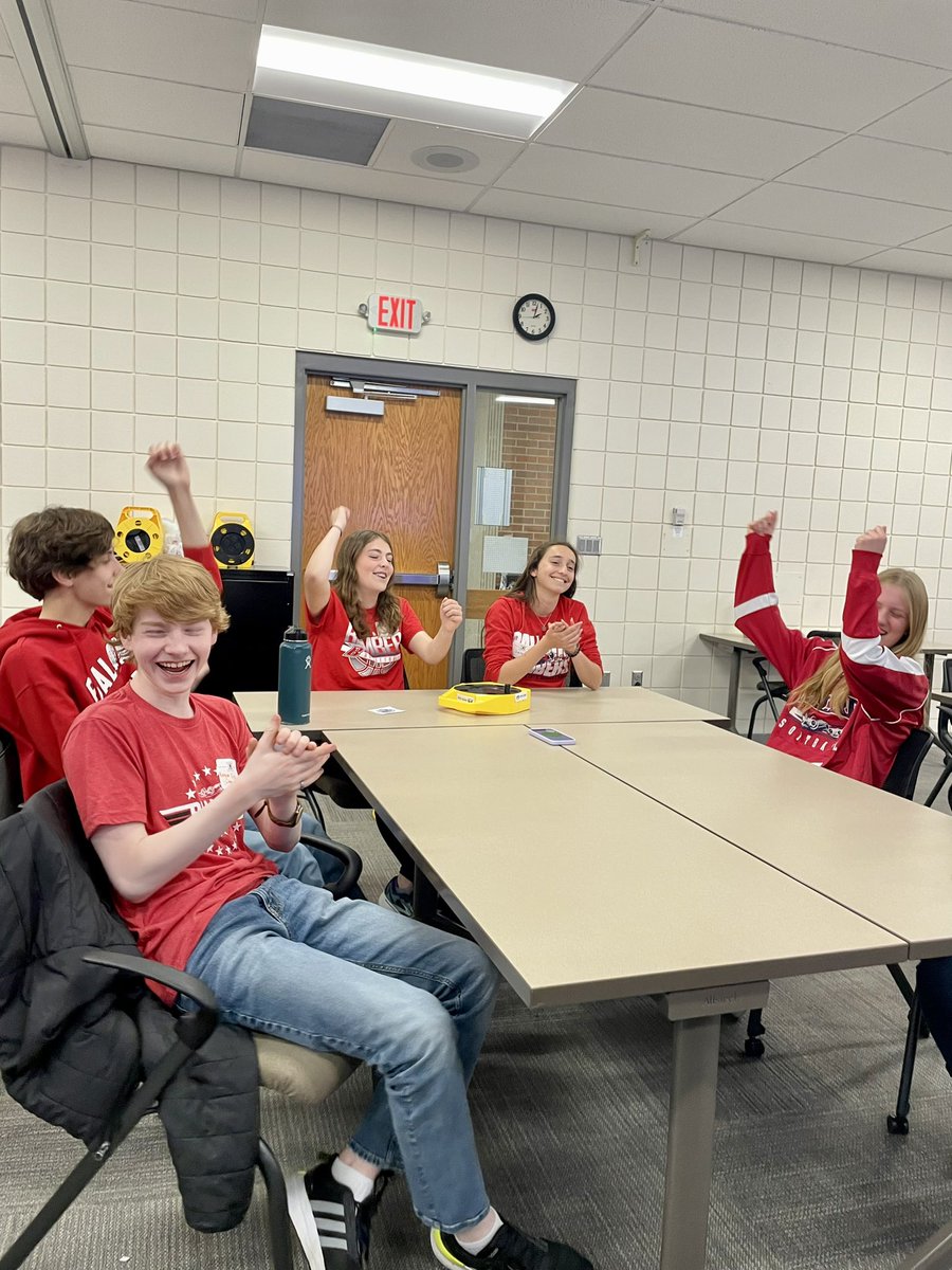 ballardlibrary's tweet photo. Such a fun day! Proud of our battlers - they finished fourth - the best finish for any Ballard HS battle of the books team! Way to raise the bar! @centralriversaea #IHSBOB2023 https://t.co/MyAQ0qaHJl