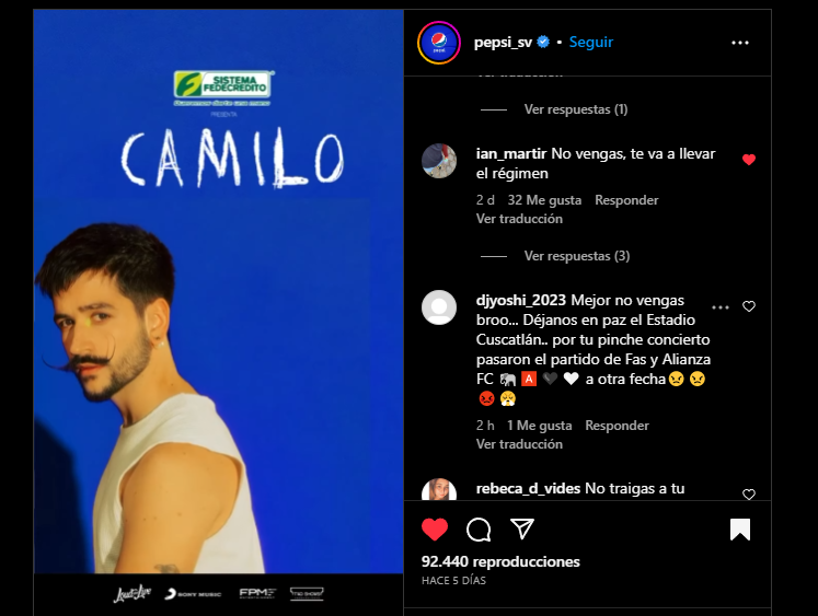 Igual151's tweet photo. agradecido de saber que no soy el unico que odia a camilo https://t.co/iSqYCrvbGL