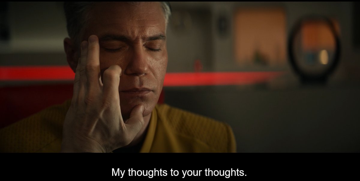 antipodal's tweet photo. #StarTrek #DailySpock #STSNW #EthanPeck as #Spock #AllStarTrek
Star Trek Strange New Worlds
Screen caps for 'A Quality of Mercy.' https://t.co/6PAkpsT2rl