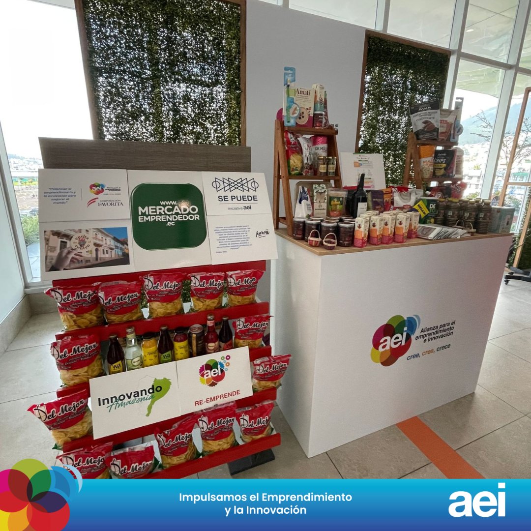aeiecuador's tweet image. Gracias a las alianzas que hemos formado, muchos emprendedores locales ya cuentan con su producto en percha de cadenas de #Supermaxi y #Megamaxi a nivel nacional.