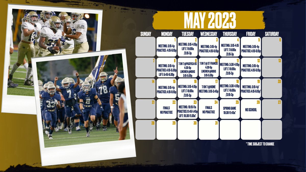 Spring Football 2023