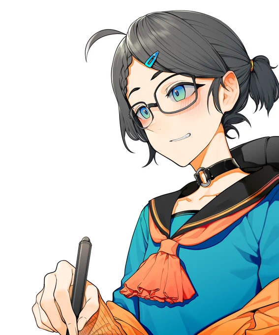 前に描いた絵を修正しました 