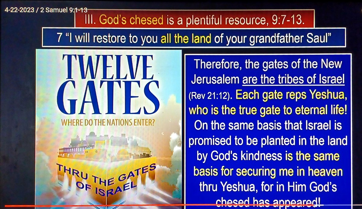 1TruthAndGrace's tweet photo. https://t.co/U11n9rzx9M
#2Samuel9:1-13 https://t.co/opQ7u6jLwj