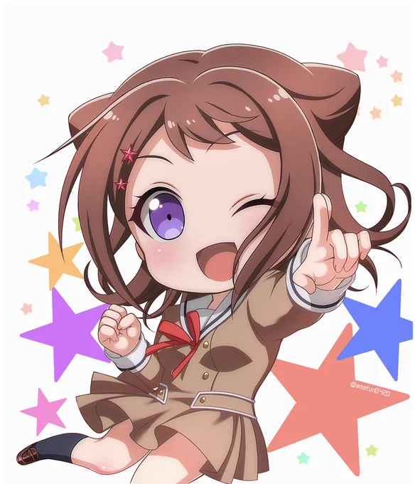 こちらも楽しんで描けました 