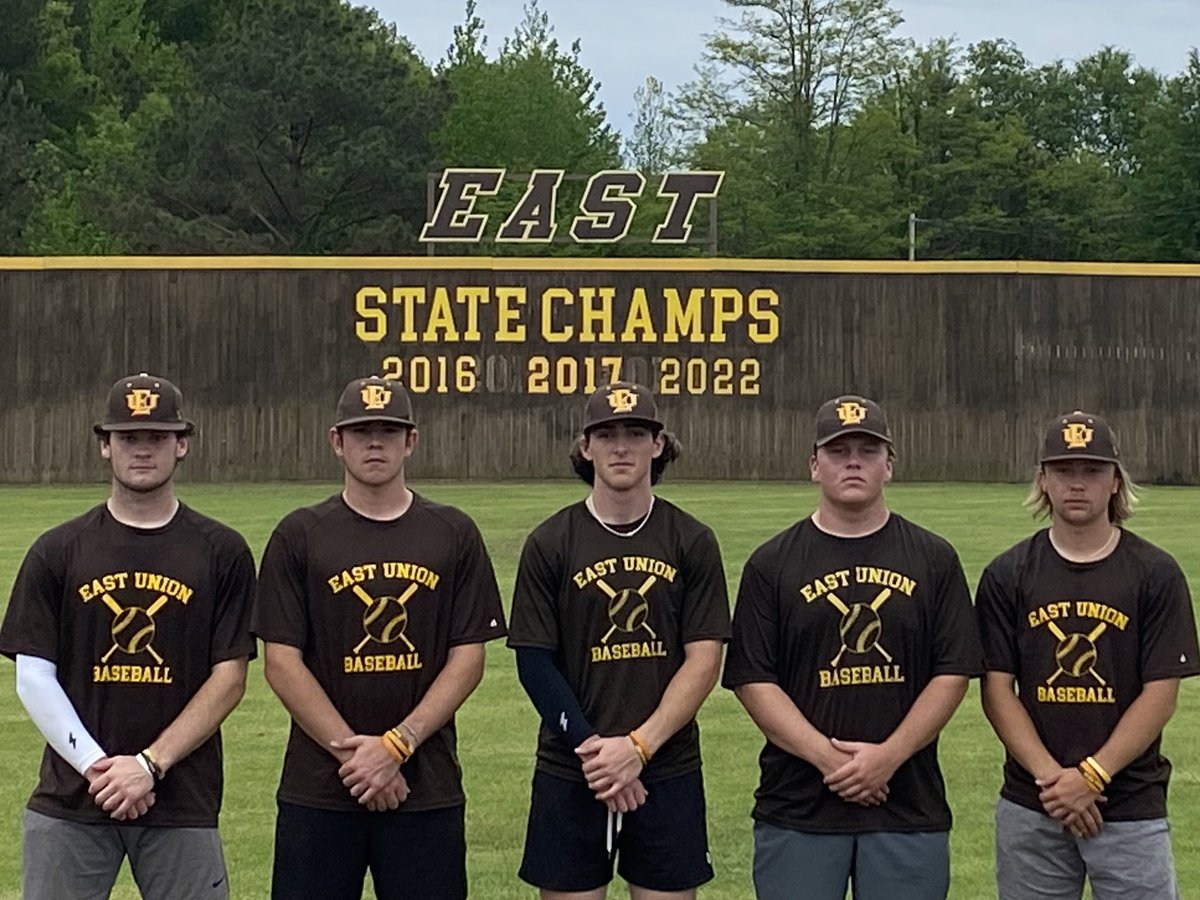 UrchinBaseball's tweet photo. Congratulations to Connor Timms, Ethan Bruce, Rett Johnson, Ross Cochran and Jude Treadaway on being selected for the NEMCABB All-Star Game! #GoldStandard https://t.co/S8TxS1CRuk