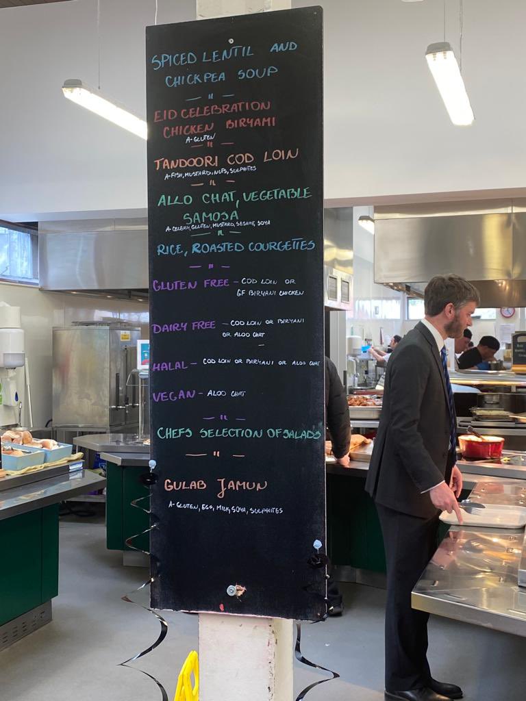 fettesPSE's tweet image. Thank you to our catering department for putting on the Fettes Eid Celebration Feast today for our community- Eid murbarak #Ramadan2023