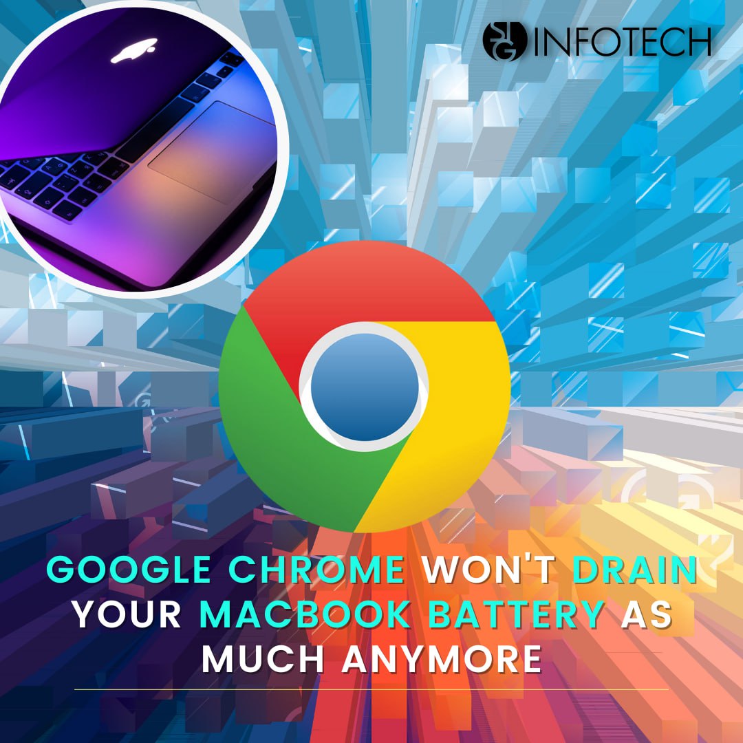 stansgarage's tweet image. If you use Google Chrome on a Macbook, you may have noticed your battery drains quickly. Not anymore, thanks to the latest Chrome update. Yay!

Check out the Article ➡️ stginfotech.com/daily-tech-post

#CyberSecurity #ITReview #ITSupportProvider