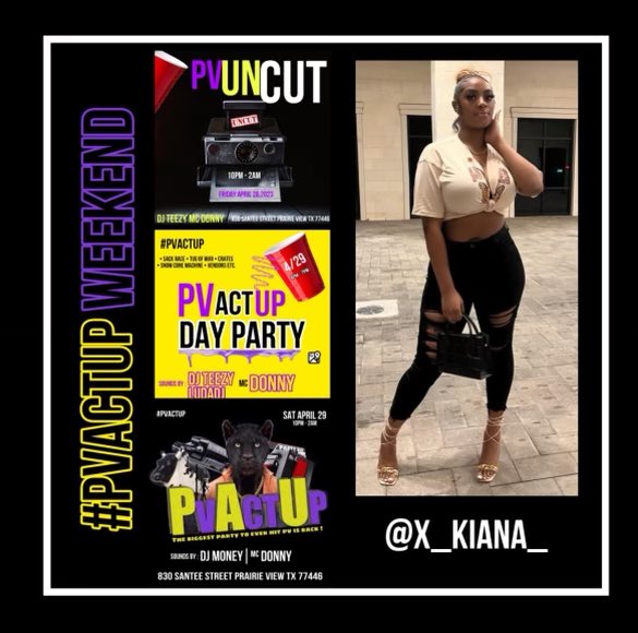 x_kiana_'s tweet photo. #PvActUpWeekend is officially 2 DAYS AWAY ! If you not at #PvUnCut &amp; #PvActUp then you missing out. I heard somebody say we going shot for shot 👀👀 https://t.co/4klaZ4OcRq