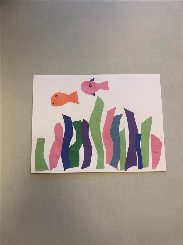 WinnLib's tweet image. Matisse-inspired art inspired program created yesterday morning! #WNPLD #Art