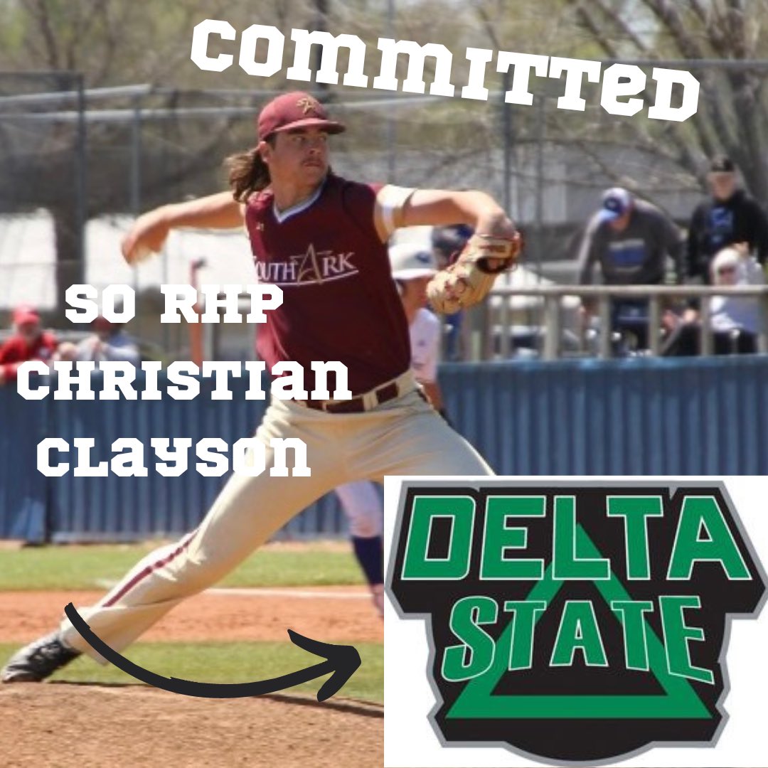 SouthArk CC Baseball (@southarkbseball) on Twitter photo The fighting Okra just landed a dude! Congratulations to our 10th guy off the board <a href="/christianclays1/">christian clayson</a>
We couldn’t be happier for you! The fighting Okra just landed a dude! Congratulations to our 10th guy off the board <a href="/christianclays1/">christian clayson</a>
We couldn’t be happier for you!