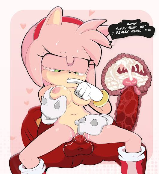 Haida24H's tweet photo. Lo lamento Sonic pero ah Amy le gusta mi leche #amyrose #rule_34 https://t.co/MeYJQt7smD