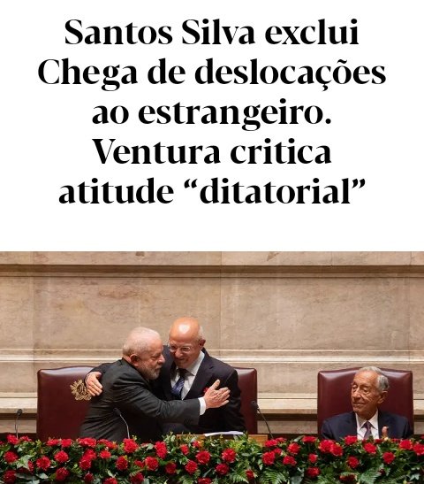Para a gravidade do que aconteceu ontem, isto soa a palmadinha na mão.
Que ainda por cima Venturini irá capitalizar 🤷
