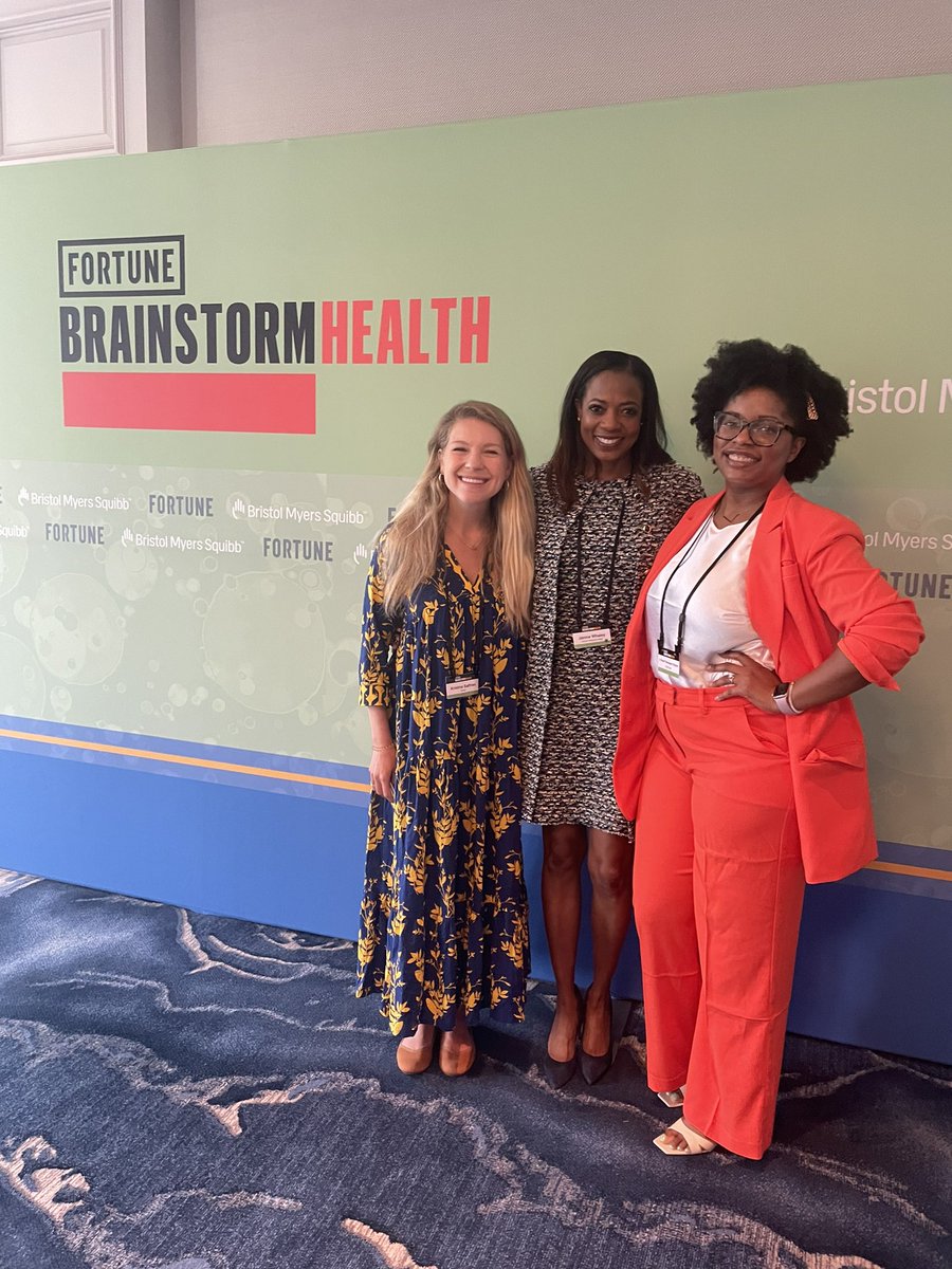 Honored to speak at <a href="/FortuneMagazine/">FORTUNE</a> Brainstorm Health this morning on the importance of diversifying healthcare and listening to lived experience. #fortunehealth