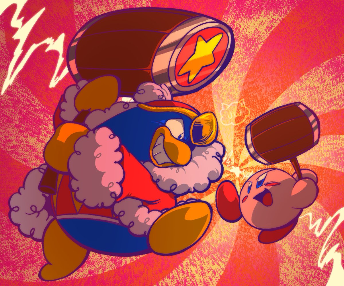 respected rivalry
#星のカービィ31周年 #星のカービ #kirby #kingdedede #nintendo