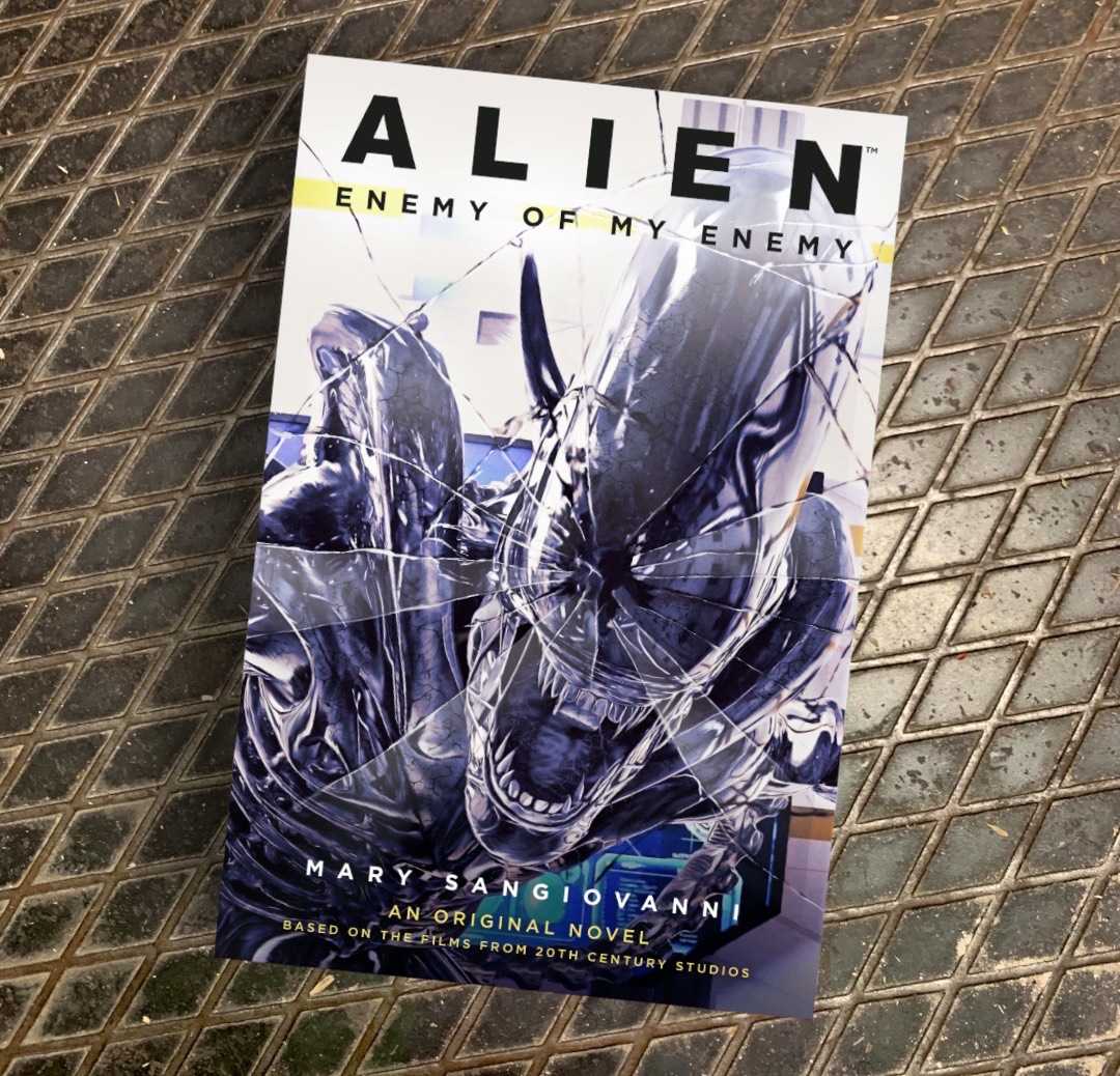 Curl up with a good book this Alien Day. The only hope for peace may lie with the deadliest ally imaginable in Alien: Enemy of My Enemy by Mary SanGiovanni. Based on the official Alien RPG from Free League.