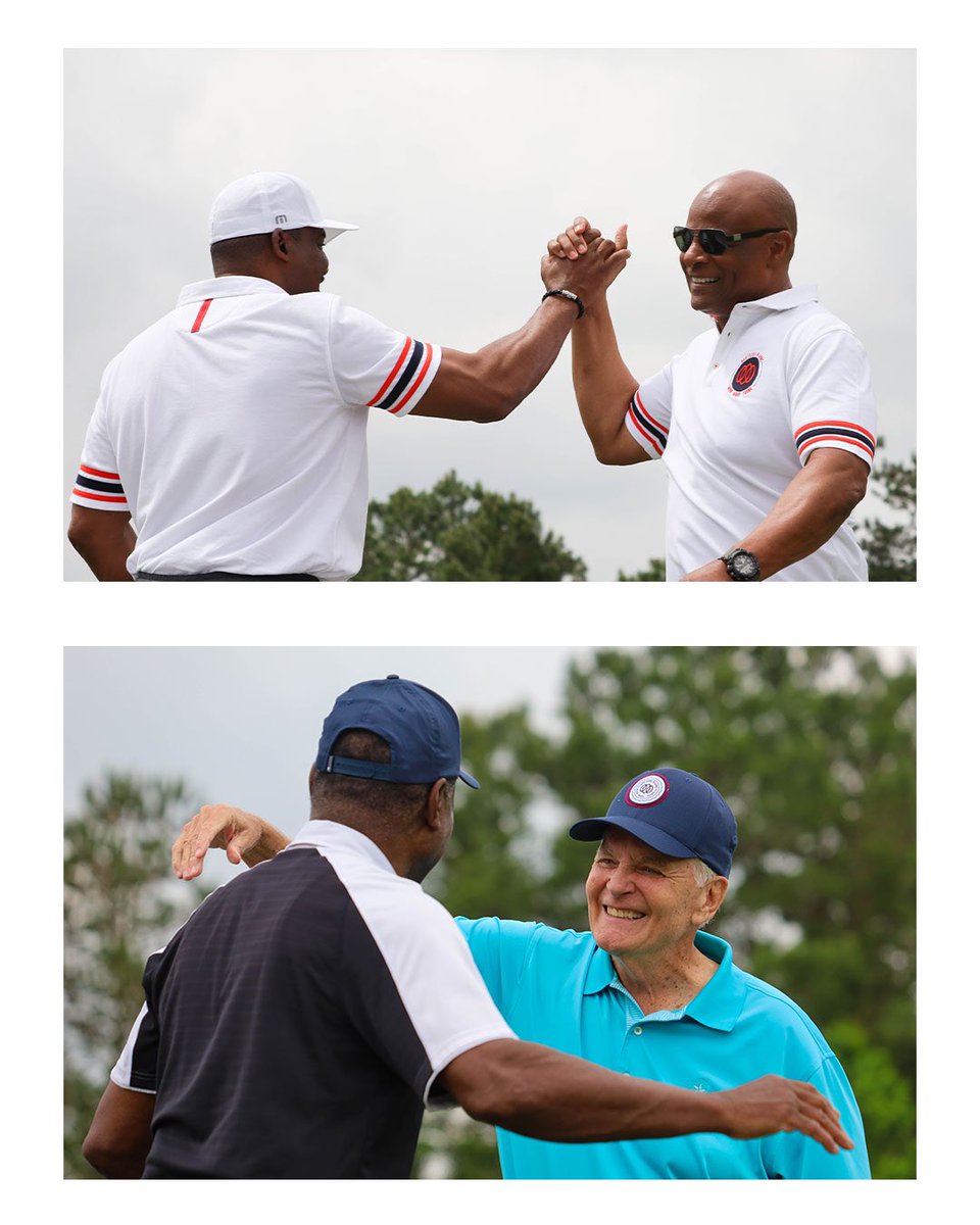 BrothersArmsHou's tweet photo. Playing golf AND making a difference at the same time! What could be better than that!? πͺπΏβ³οΈ
#playingforacause #BrothersInArms #WeAreHoustonSports #diversityscholarships #celbritygolftournament https://t.co/8Hxj4w04uh