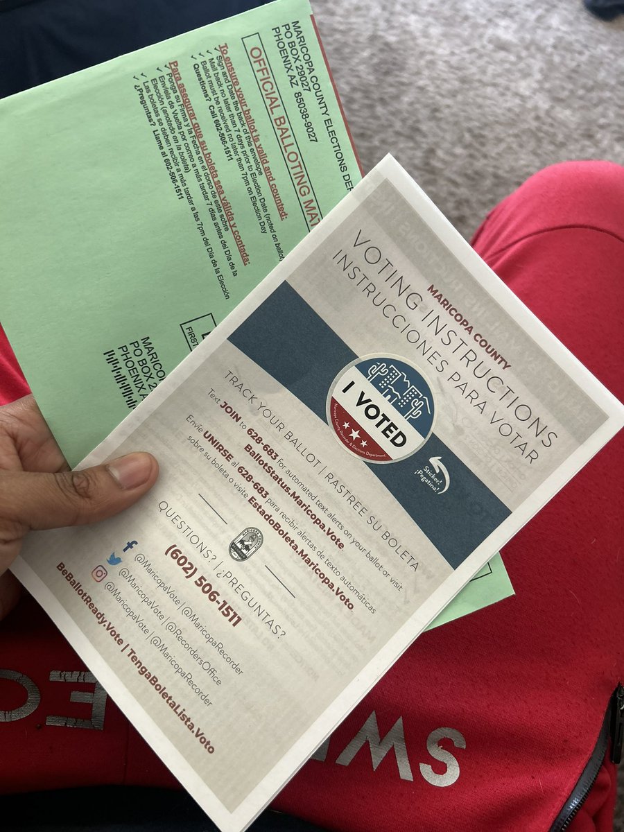 I VOTED YES ON PROP 301,302,303 🔥🔥🔥 @Tempe_Wins