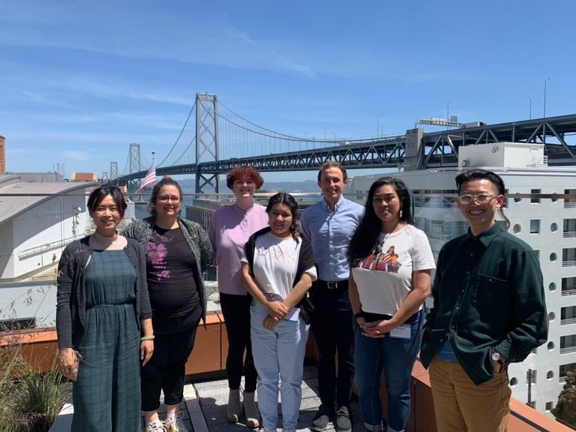 Our staff, along with @MyceliumYouth, @NuestraCasa1, and @SFEstuary at the Estuary Youth Council kickoff today. We're looking forward to future program planning and collaboration for youth empowerment ! #cawater