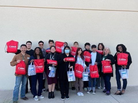 YWLAArnoldGirls's tweet photo. #YWLA CTE students were so excited to participate in the Skilled Professionals at Rising Canon (SPARC) program. They visited Canon and Amazon. Thank you @cteingpisd for providing such rich experiences for our scholars! #gpisd #ywprep #cteingpisd @grandprairieisd @ywprep https://t.co/hvOfrEskK0
