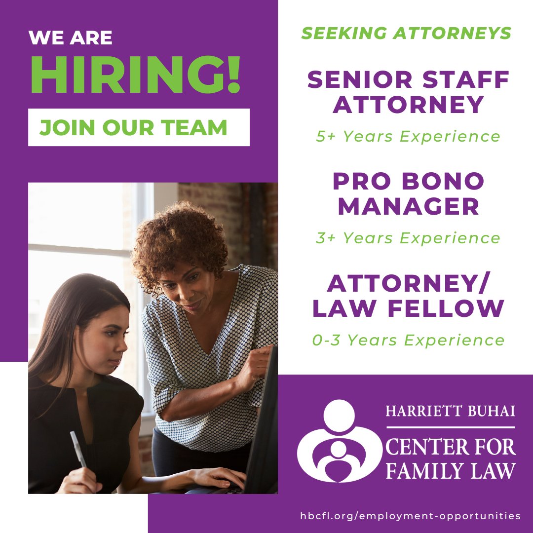 Harriett Buhai Center for Family Law tweet media