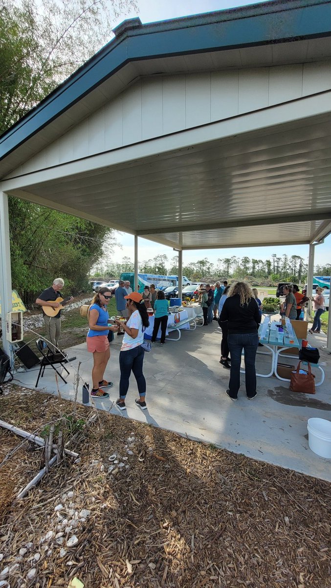 Our end of the year garden celebration is happening now at the FGCU food forest!! Schools with gardens were invited out to celebrate all their growth this past school year. Dishes were brought using school grown produce, and we have live music! #LeeSchoolsEE #LoveLeeSchools