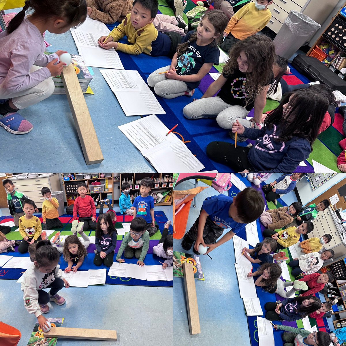 Today we explored how height affects the distance a ball will travel <a href="/SearingtownK5/">Searingtown School</a> <a href="/HerricksSchools/">Herricks Schools</a> <a href="/PLTWorg/">Project Lead The Way</a>