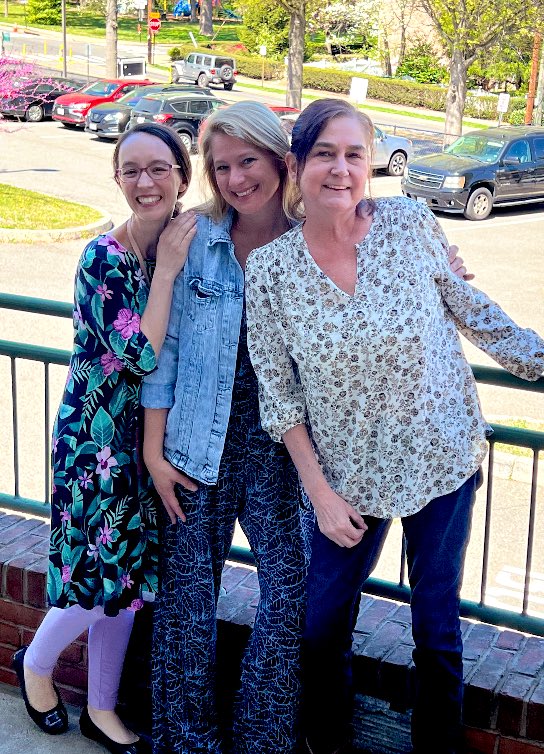 This fab trio keep us moving’ and groovin’ and we’d be lost without them! #AdminAppreciationDay <a href="/APSVirginia/">Arlington Public Schools</a> <a href="/NTMKnightsAPS/">NottinghamES</a> <a href="/MrsMeganLynch/">Megan Lynch</a>