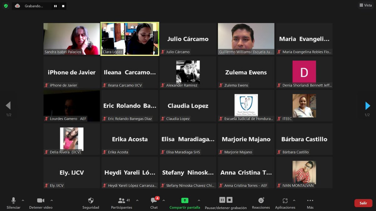 EscuelaHonduras's tweet photo. 1/2 La #LaEscuelaJudicialHN en conjunto a la Dirección de Comunicación Institucional del @PJdeHonduras continuaron el día de ayer martes 25 de Abril la 6ta Edición del Programa de Educación Legal en Derechos Humanos con el #ModuloII sobre Derechos de los Privados de Libertad, https://t.co/rCbMQFWdRh