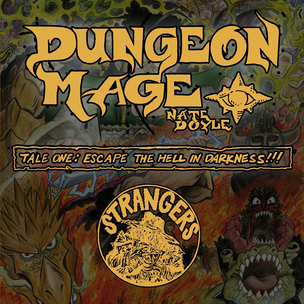 strangers_zine's tweet photo. Next up in the spring/summer announcements- we've got Dungeon Mage by Nate Doyle! 20 pages of oversized 9x12 fantasy/action adventures. Pre-orders up on Friday, also going up in next months Lunar solicits! https://t.co/d2DC7rFrlb