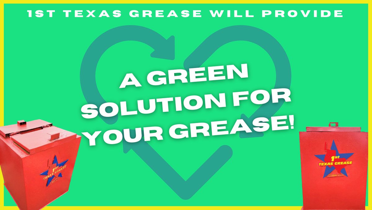FirstTXGrease's tweet image. Making a difference, one drop at a time!

Join us in choosing eco-friendly grease and oil disposal services to protect our waterways and support green industries! 🌊🍃

#houstonrestaurants #firsttexasgrease #foodtrucks #greasedisposal