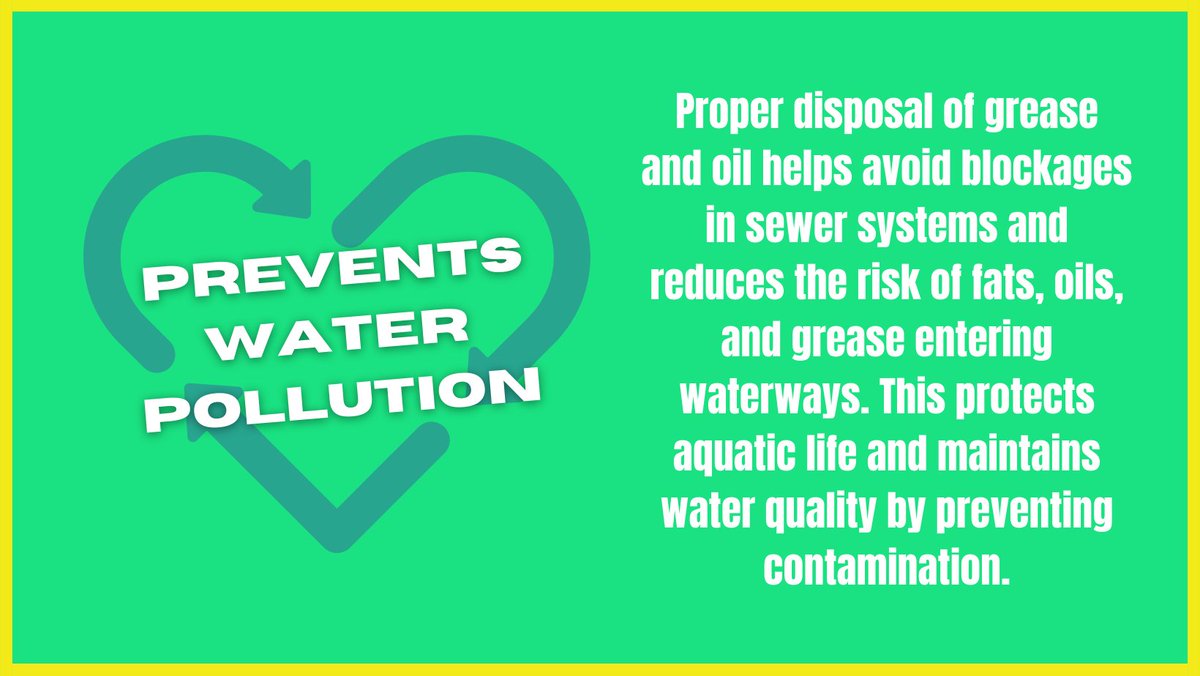 FirstTXGrease's tweet image. Making a difference, one drop at a time!

Join us in choosing eco-friendly grease and oil disposal services to protect our waterways and support green industries! 🌊🍃

#houstonrestaurants #firsttexasgrease #foodtrucks #greasedisposal