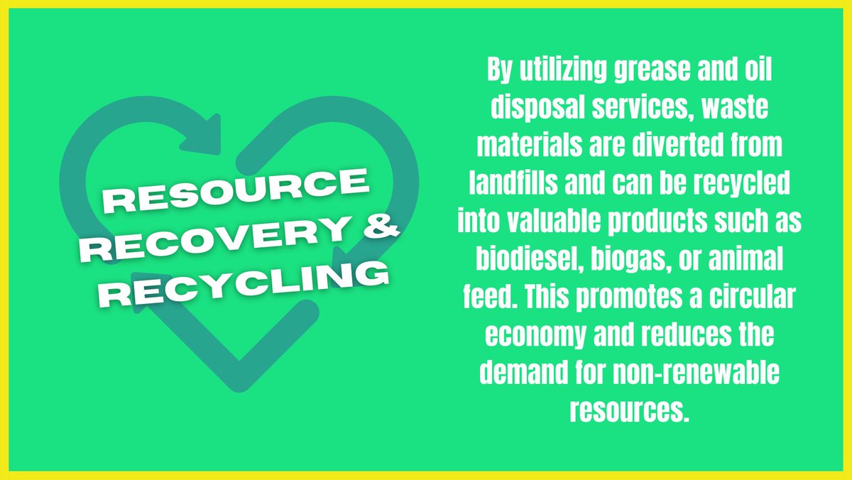 FirstTXGrease's tweet image. Making a difference, one drop at a time!

Join us in choosing eco-friendly grease and oil disposal services to protect our waterways and support green industries! 🌊🍃

#houstonrestaurants #firsttexasgrease #foodtrucks #greasedisposal