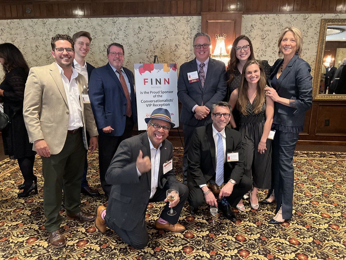 The <a href="/FINNPartners/">FINN Partners</a> team is proud to sponsor the <a href="/MorrisArtsNJ/">Morris Arts</a> #GreatConversations event! We’re looking forward to participating in insightful conversations with professionals across industries.