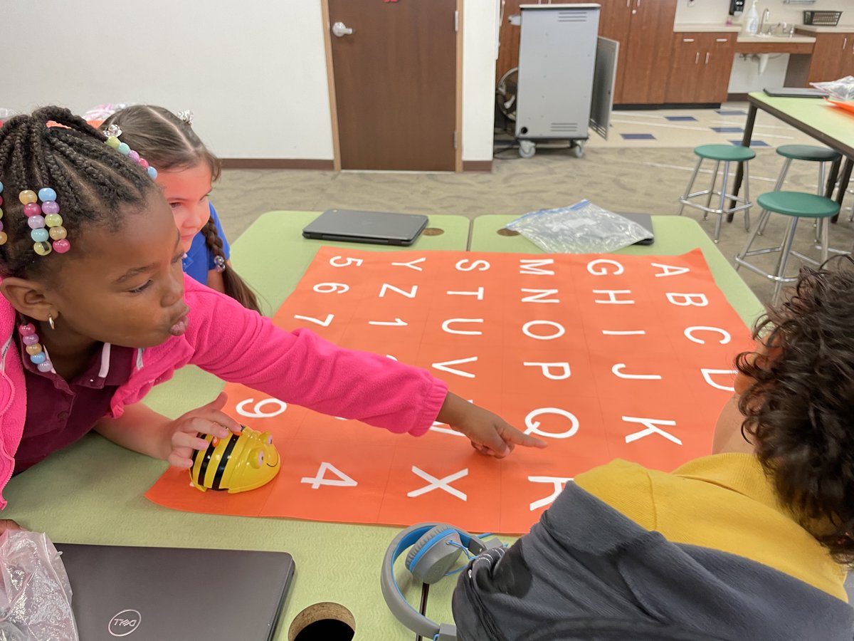Mrs. Corie Klinger M.I.S. (@mrsklingertpe) on Twitter photo Our K Ss had a hands-on #coding experience with Bee-Bots this schedule cycle! #computerscience #sequencing #teamwork #problemsolving @TTS_Int <a href="/FoundationLCPS/">Foundation LCPS</a> <a href="/TortugaPreserve/">Tortuga Preserve</a> Our K Ss had a hands-on #coding experience with Bee-Bots this schedule cycle! #computerscience #sequencing #teamwork #problemsolving @TTS_Int <a href="/FoundationLCPS/">Foundation LCPS</a> <a href="/TortugaPreserve/">Tortuga Preserve</a>