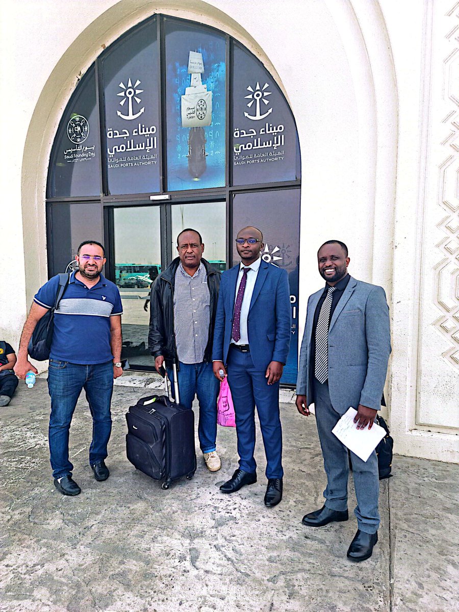 KenyaRiyadh's tweet photo. H.E. The Ambassador received 15 Kenyan professionals working for various International Organizations in Khartoum, Sudan who had escaped the war in Khartoum and evacuated by the Saudi Government, at King Faisal Naval Base in...1/2 https://t.co/0hyzfooV7h