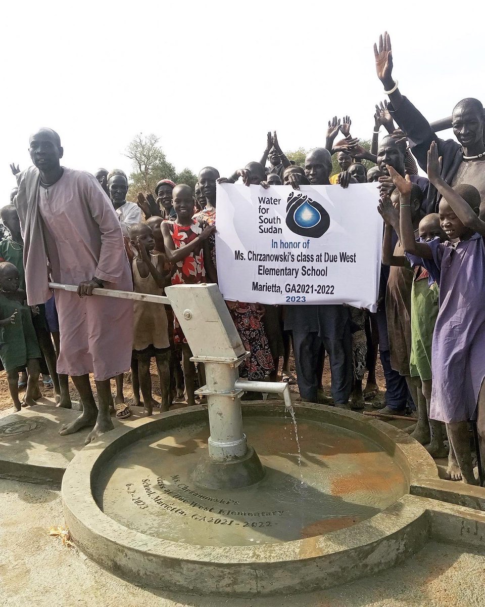 mschrzanowski's tweet photo. It all started with a story 📖🤍 Thankful to have worked with my sweet kids to create change across the globe. 💧🌍  I hope they never lose the spirit of working together &amp; helping others. @WaterforSoSudan @LindaSuePark https://t.co/pvzy6dgJYo