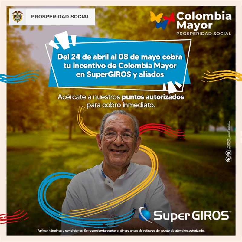 AlcaldiaCairo's tweet photo. Ya esta disponible el pago del adulto mayor en los puntos autorizados. https://t.co/FjszBOfNeq