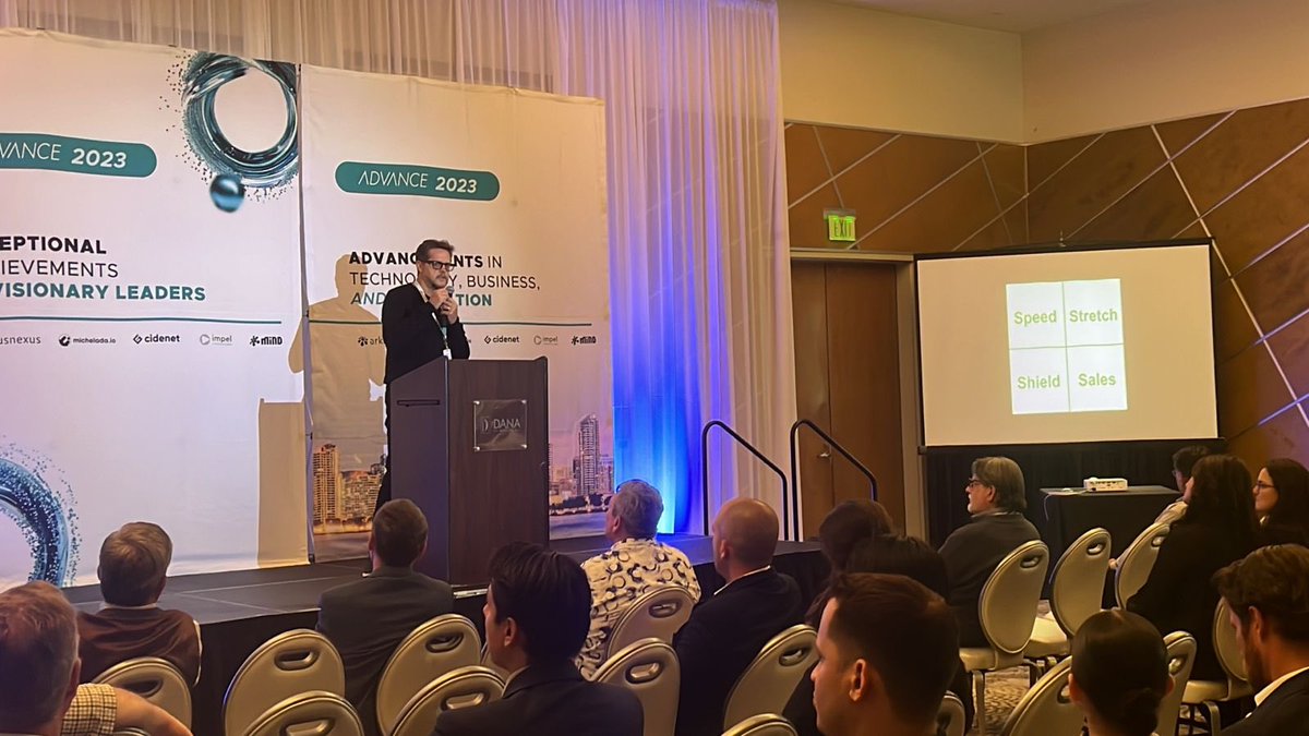 Etienne de Bruin, 7CTOS founder and CTO, gave an interactive talk about what's the role of a CTO. #AdvancewithArkus