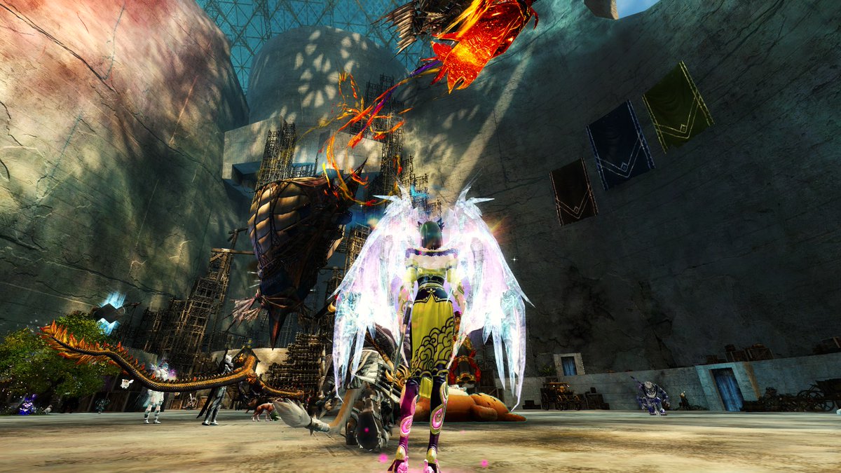 Caitelady's tweet photo. 💚LIVE now w/ Guild Wars 2 Raids with [Megu]:  

https://t.co/hDXBEQ7bKU https://t.co/GTPbyrYZr2