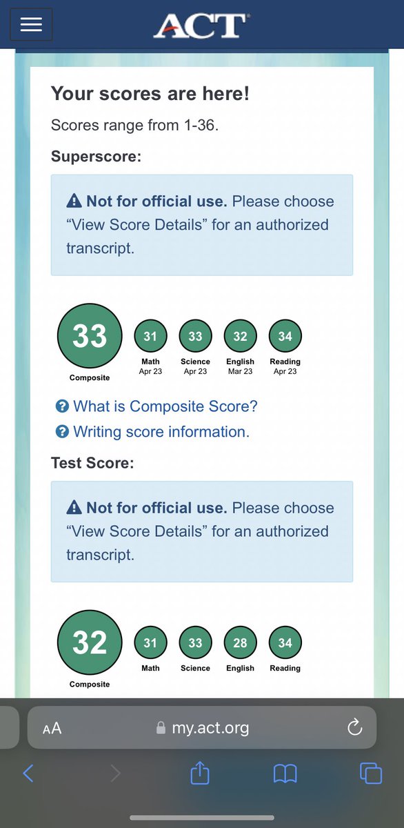 CWestbrook_18's tweet photo. Updated ACT scores! 
@SchleyRecruits https://t.co/qB7JHzfjJi